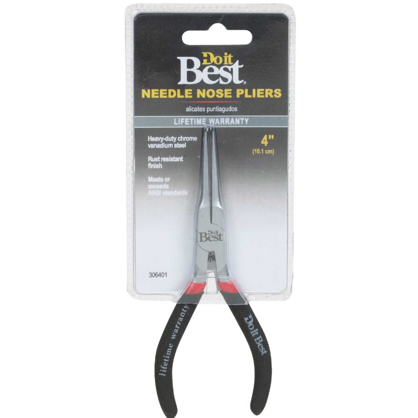 Do it Best 4 In. Needle Long Nose Pliers Image 2
